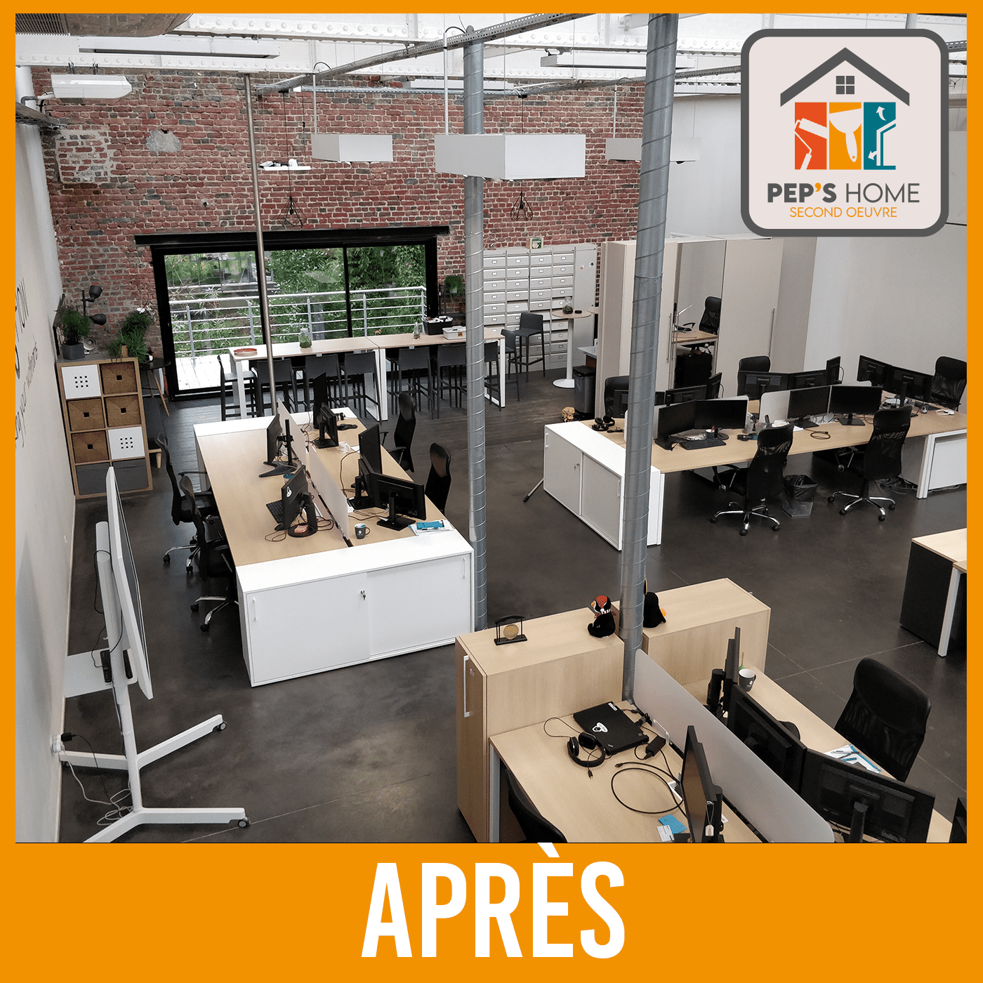 Rénovation entreprise PingFlow Villeneuve d'Ascq